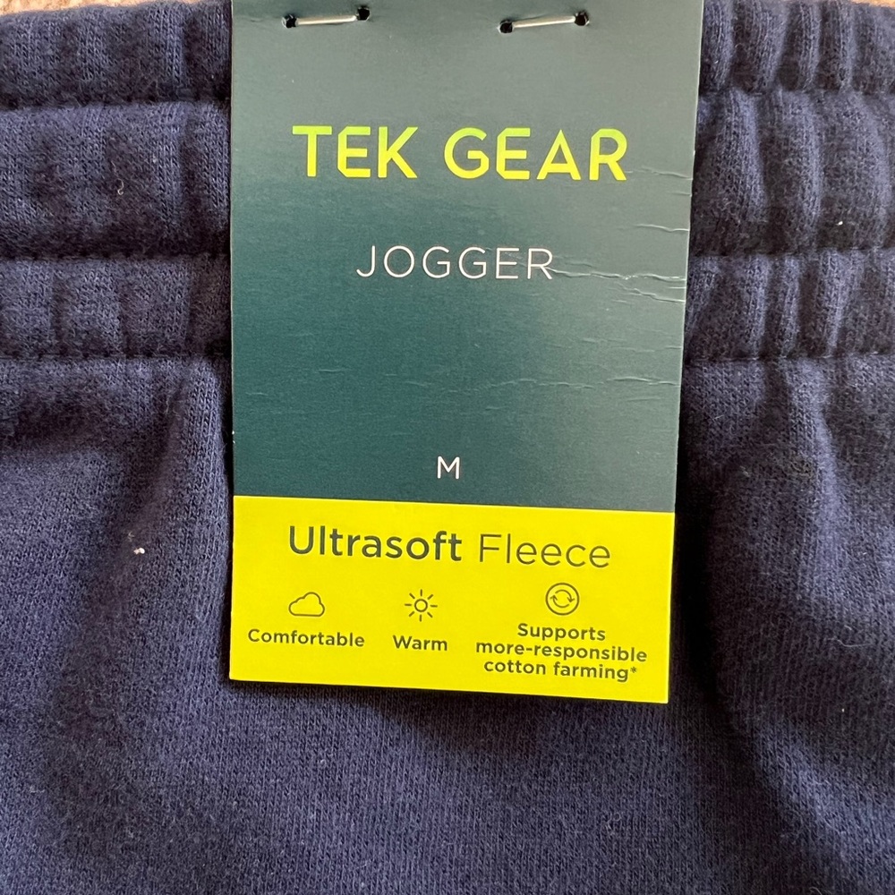 Kohl’s Tek Gear Navy Blue Ultrasoft Fleece Jogger